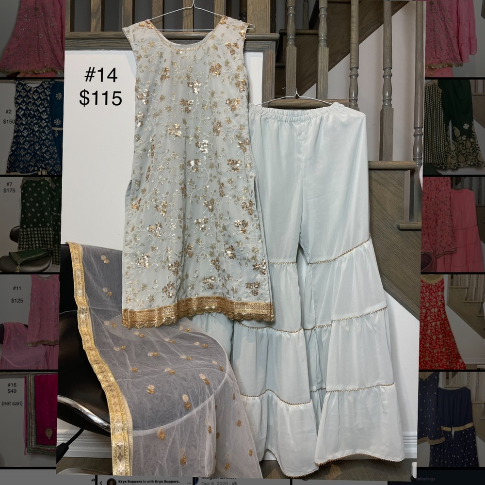 BRAND NEW INDIAN PARTY DRESS